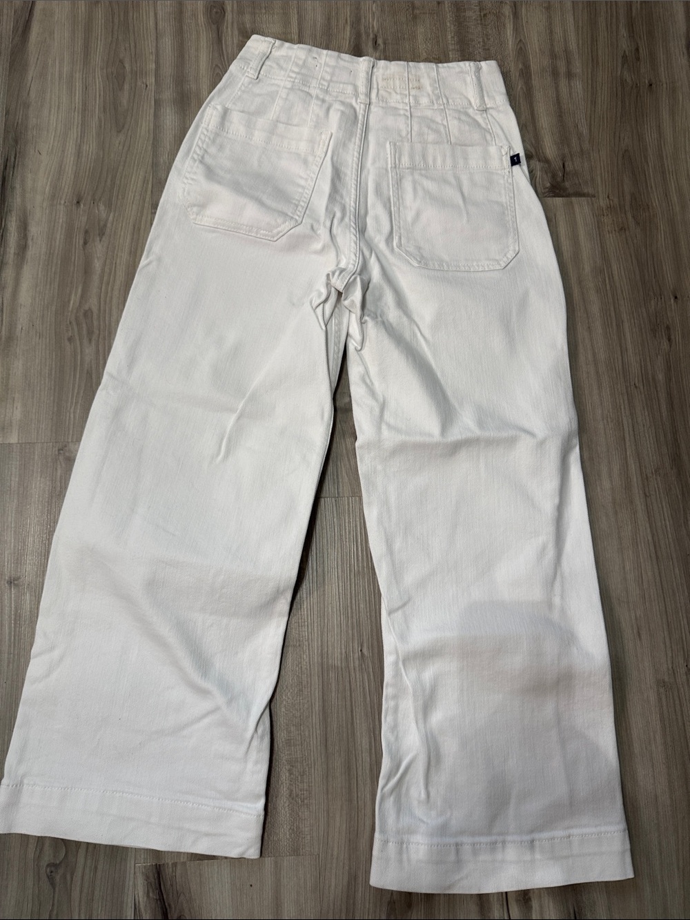 Pilcro White Wide Leg Jeans - Picture 6 of 11